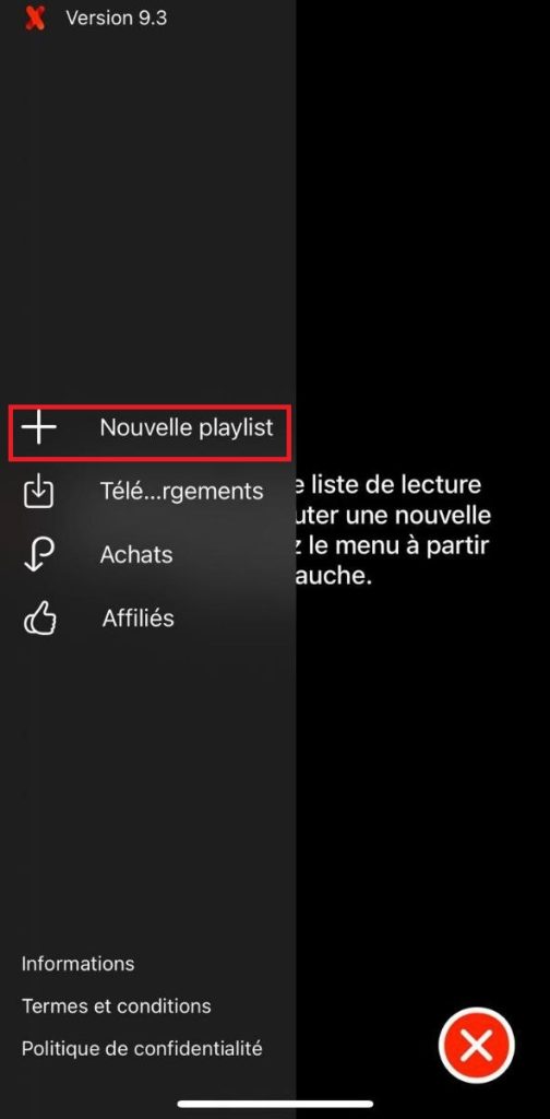 IPTVX ajout liste de lecture pour iptv suisse